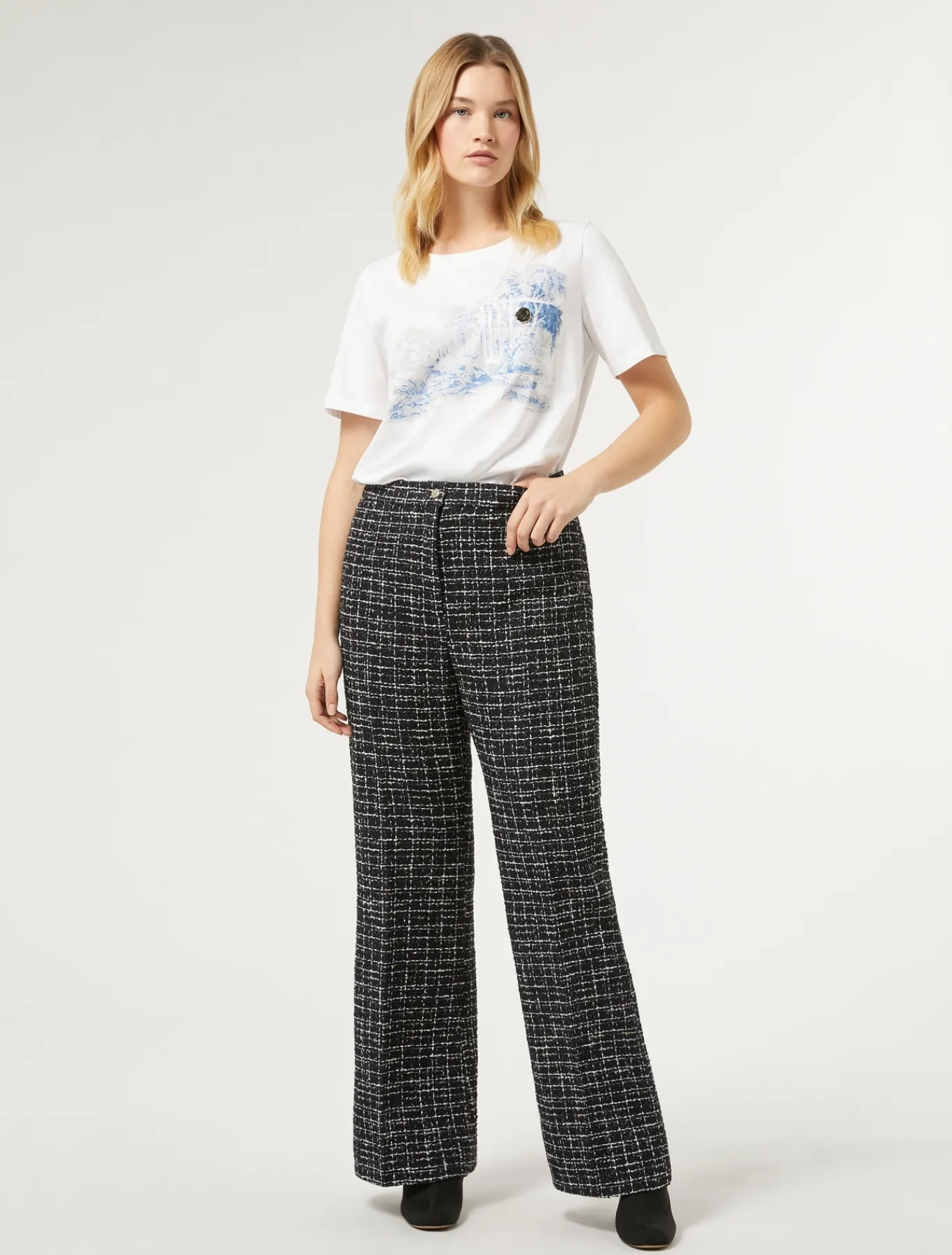 Marina Rinaldi Pantaloni & Jeans | Pantaloni & Jeans*Pantaloni effetto bouclé BLUNOTTE