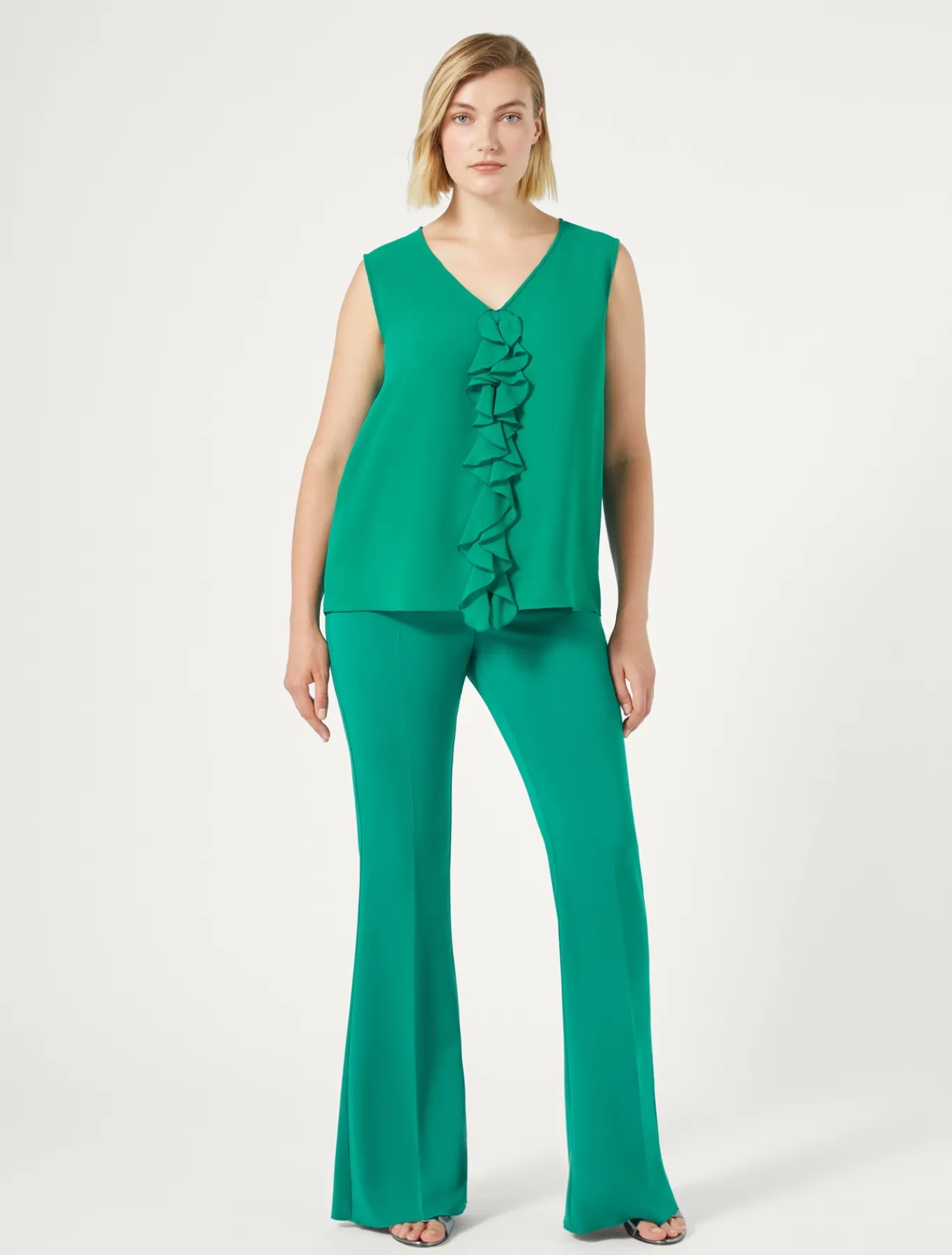 Marina Rinaldi Pantaloni E Gonne | Selezione Elegante*Pantaloni flare in cady GIADA