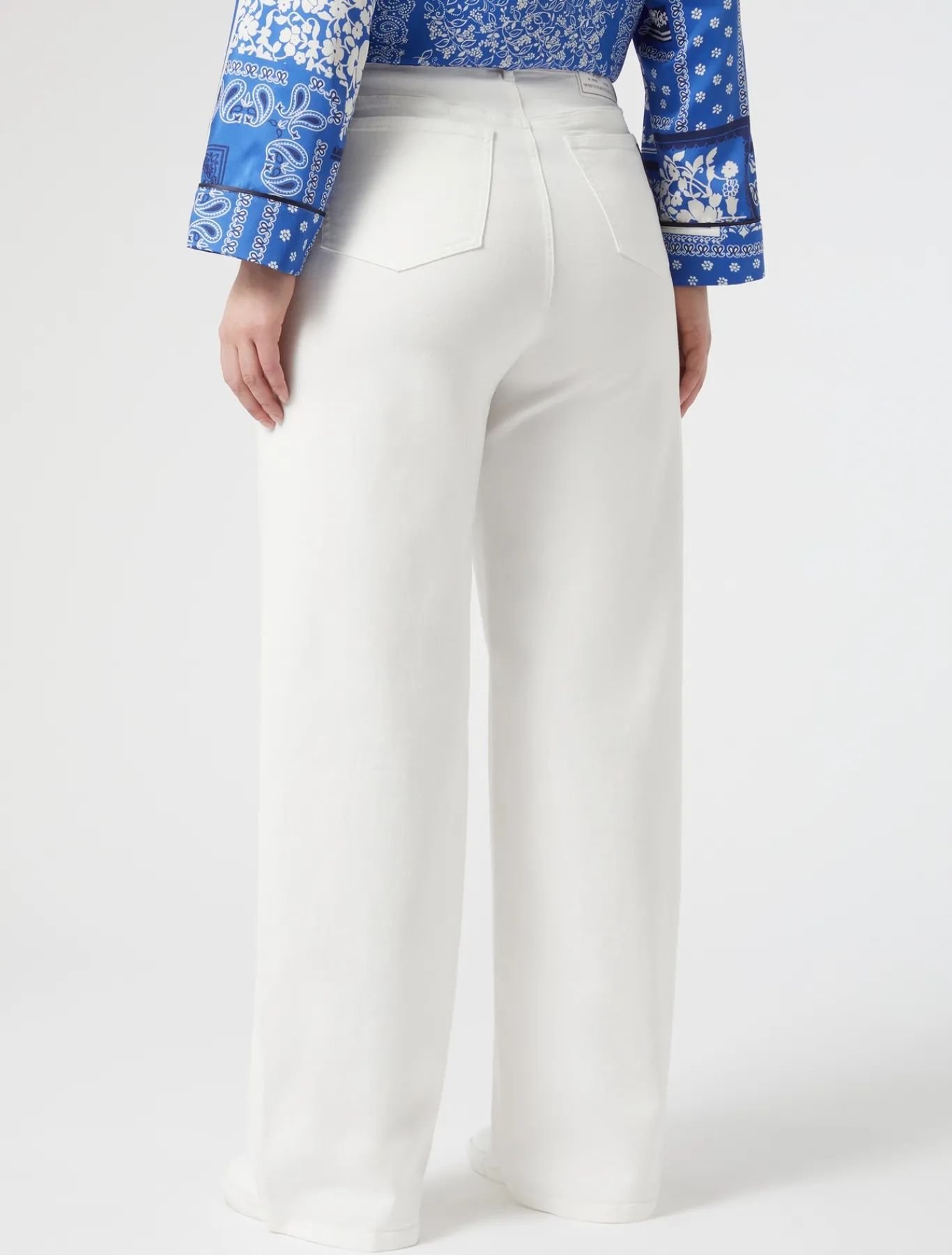 Marina Rinaldi Pantaloni & Jeans | Pantaloni & Jeans*Pantaloni in bull di cotone AVORIO