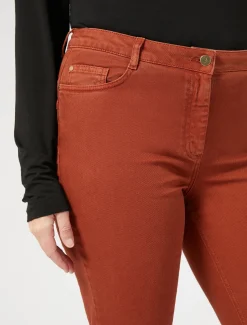 Marina Rinaldi Pantaloni & Jeans | Pantaloni & Jeans*Pantaloni in bull di cotone stretch TERRACOTTA