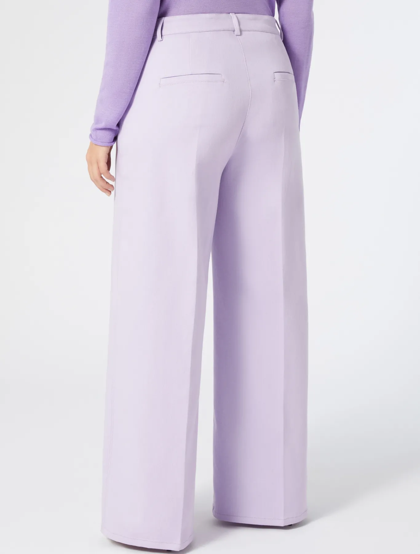 Marina Rinaldi Pantaloni & Jeans | Pantaloni & Jeans*Pantaloni in bull di cotone LILLA