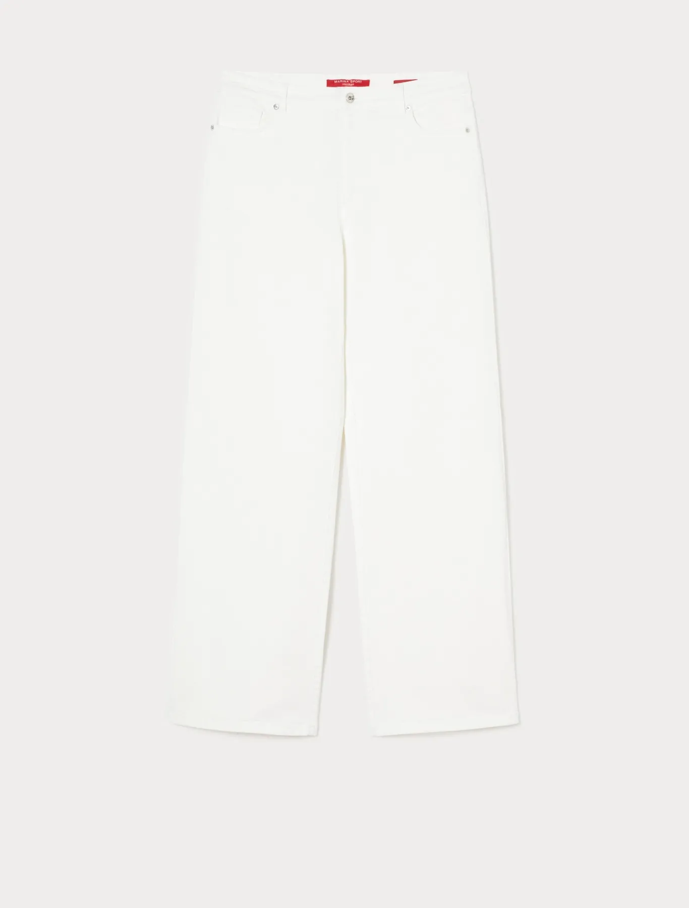 Marina Rinaldi Pantaloni & Jeans | Pantaloni & Jeans*Pantaloni in bull di cotone AVORIO