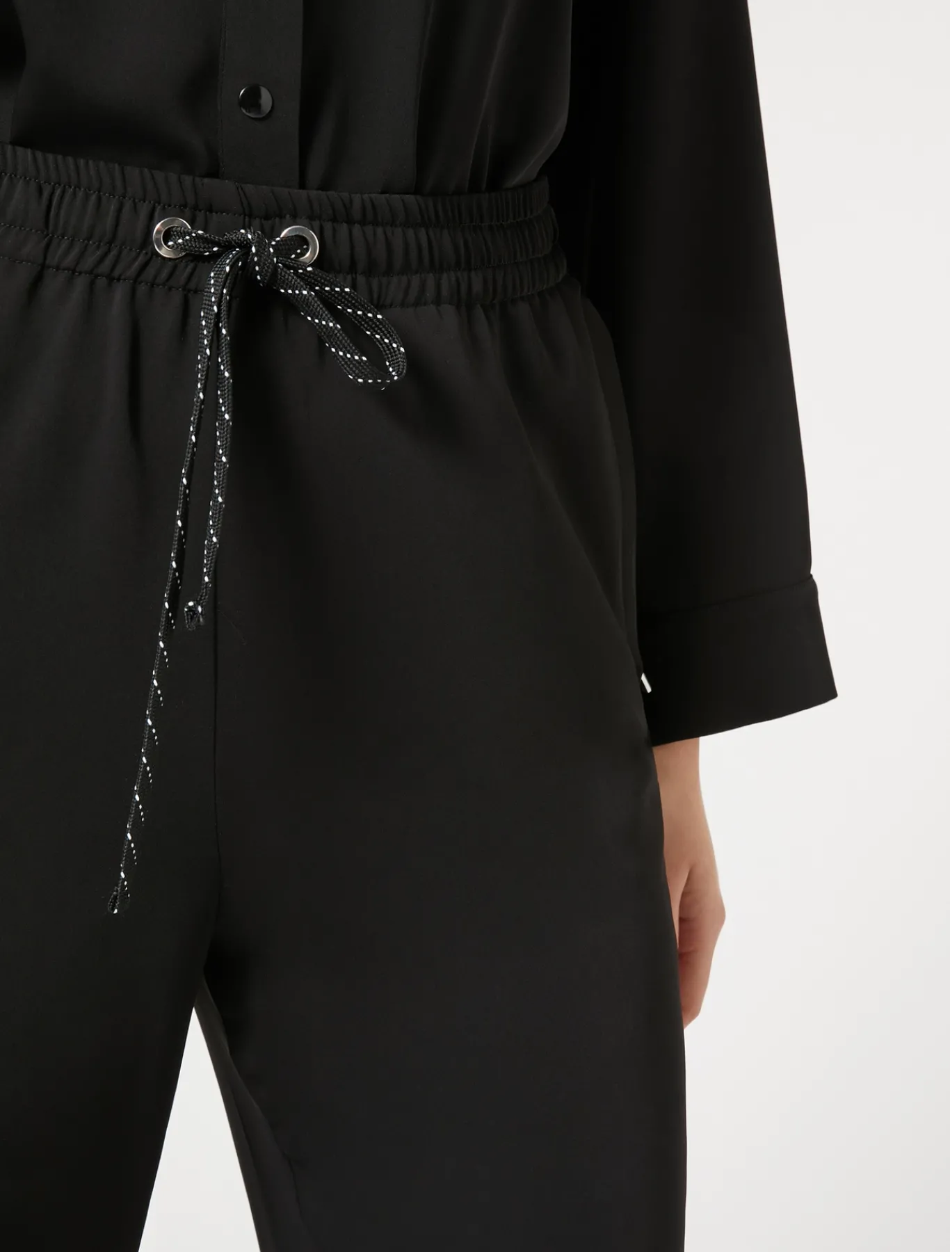 Marina Rinaldi Pantaloni & Jeans | Pantaloni & Jeans*Pantaloni in cady fluido NERO