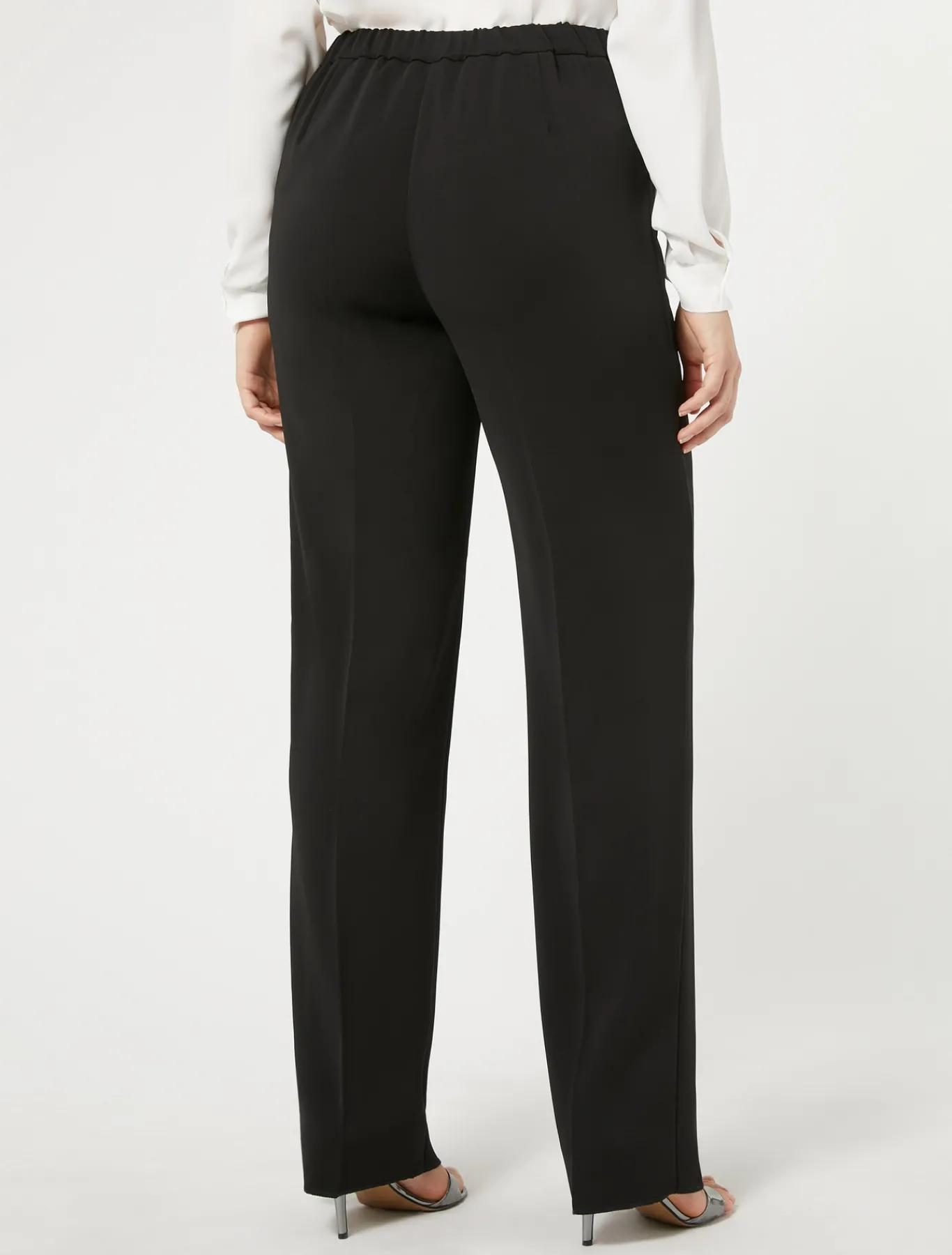 Marina Rinaldi Pantaloni E Gonne | Pantaloni & Jeans*Pantaloni in cady fluido NERO