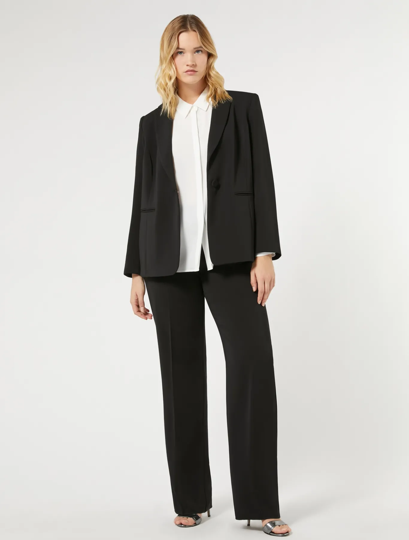 Marina Rinaldi Pantaloni E Gonne | Pantaloni & Jeans*Pantaloni in cady fluido NERO