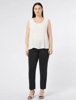 Marina Rinaldi Pantaloni E Gonne | Pantaloni & Jeans*Pantaloni in cady stretch BLUMARINO