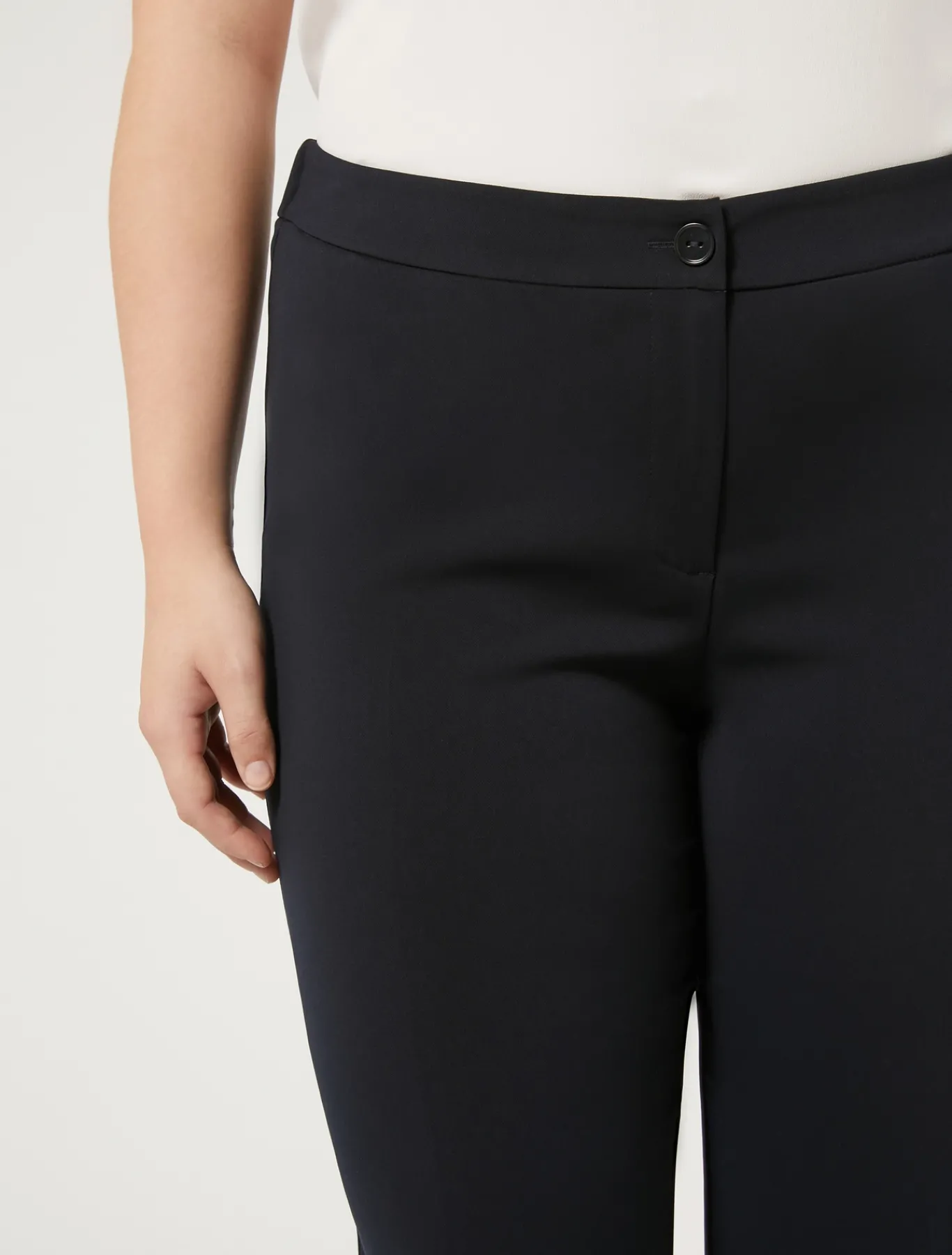 Marina Rinaldi Pantaloni E Gonne | Pantaloni & Jeans*Pantaloni in cady stretch BLUMARINO