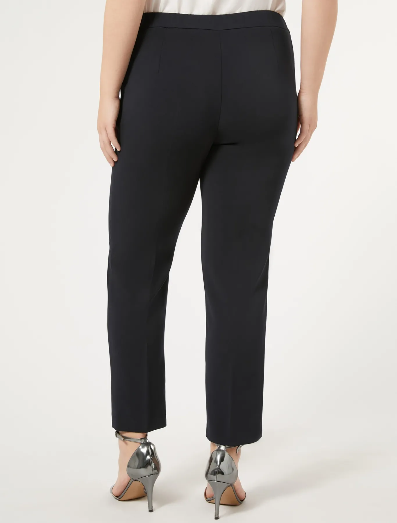 Marina Rinaldi Pantaloni E Gonne | Pantaloni & Jeans*Pantaloni in cady stretch BLUMARINO