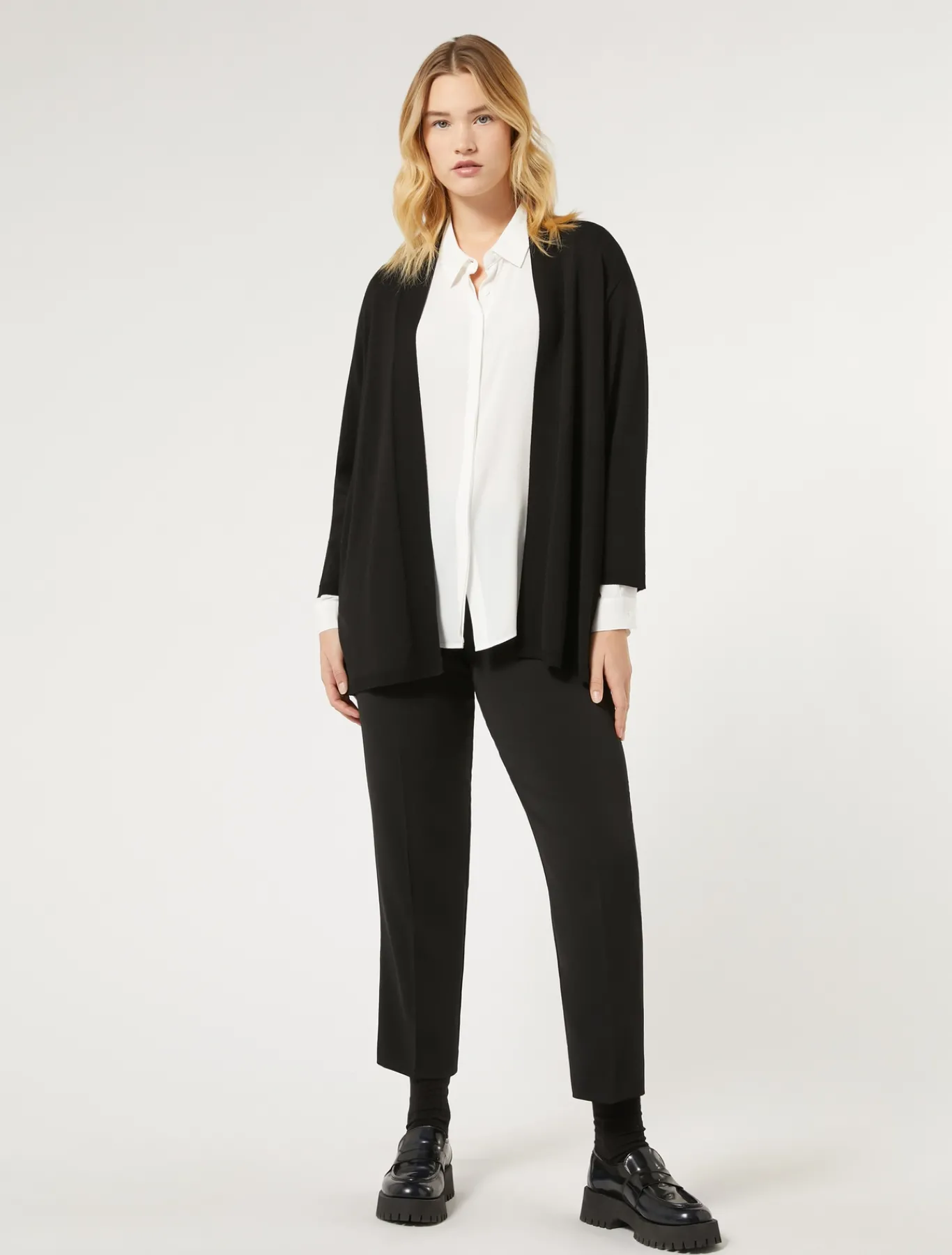Marina Rinaldi Pantaloni E Gonne | Pantaloni & Jeans*Pantaloni in cady stretch NERO