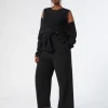 Marina Rinaldi Pantaloni & Jeans | Pantaloni E Gonne*Pantaloni in cady triacetato NERO