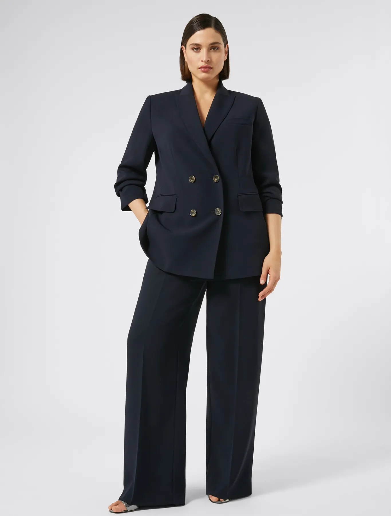 Marina Rinaldi Pantaloni E Gonne | Pantaloni & Jeans*Pantaloni in cady triacetato BLUNOTTE