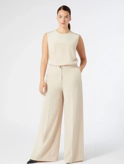 Marina Rinaldi Pantaloni & Jeans | Pantaloni & Jeans*Pantaloni in cady triacetato BEIGE