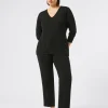 Marina Rinaldi Pantaloni & Jeans | Pantaloni & Jeans*Pantaloni in cady triacetato NERO