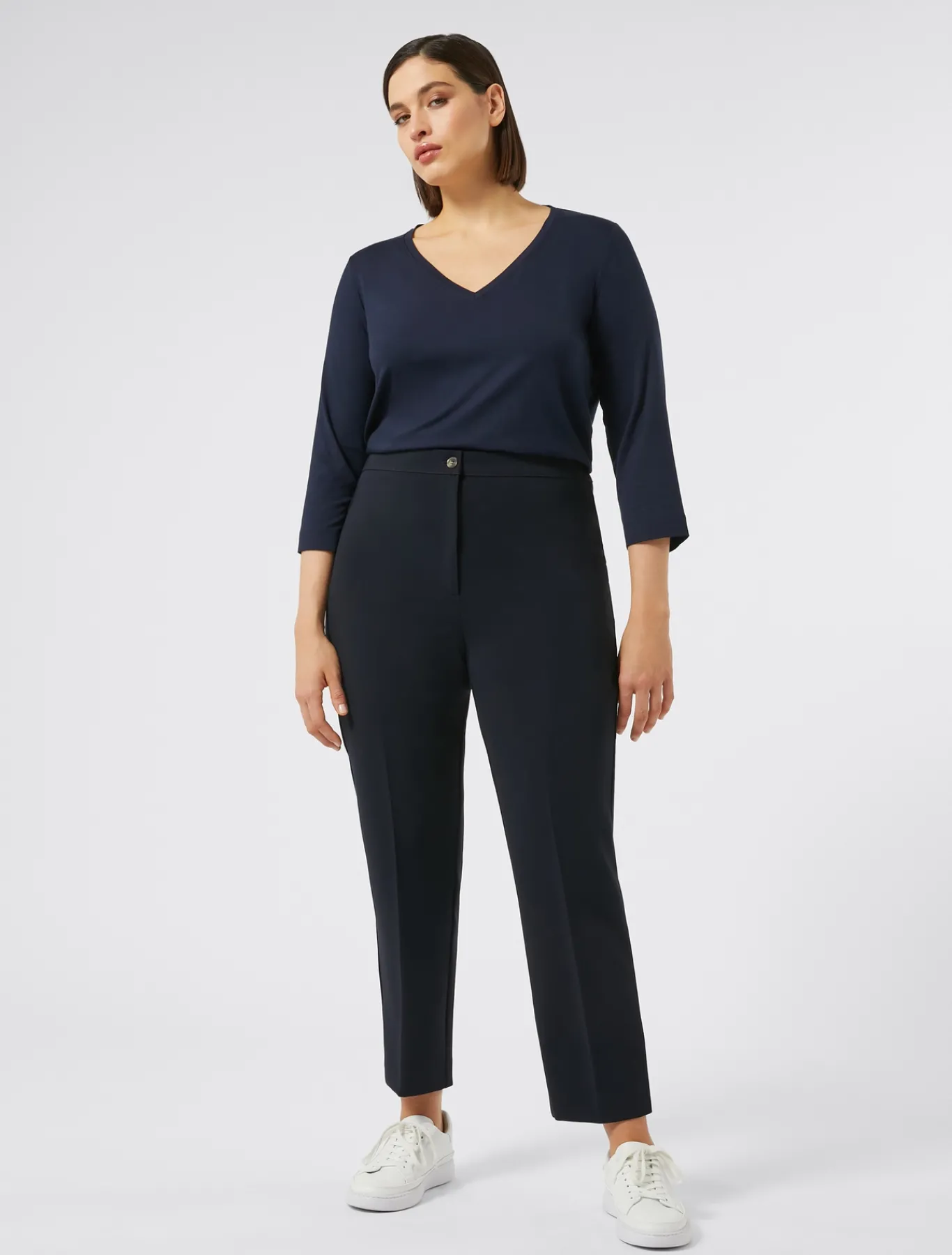 Marina Rinaldi Pantaloni & Jeans | Pantaloni & Jeans*Pantaloni in cady triacetato BLUNOTTE