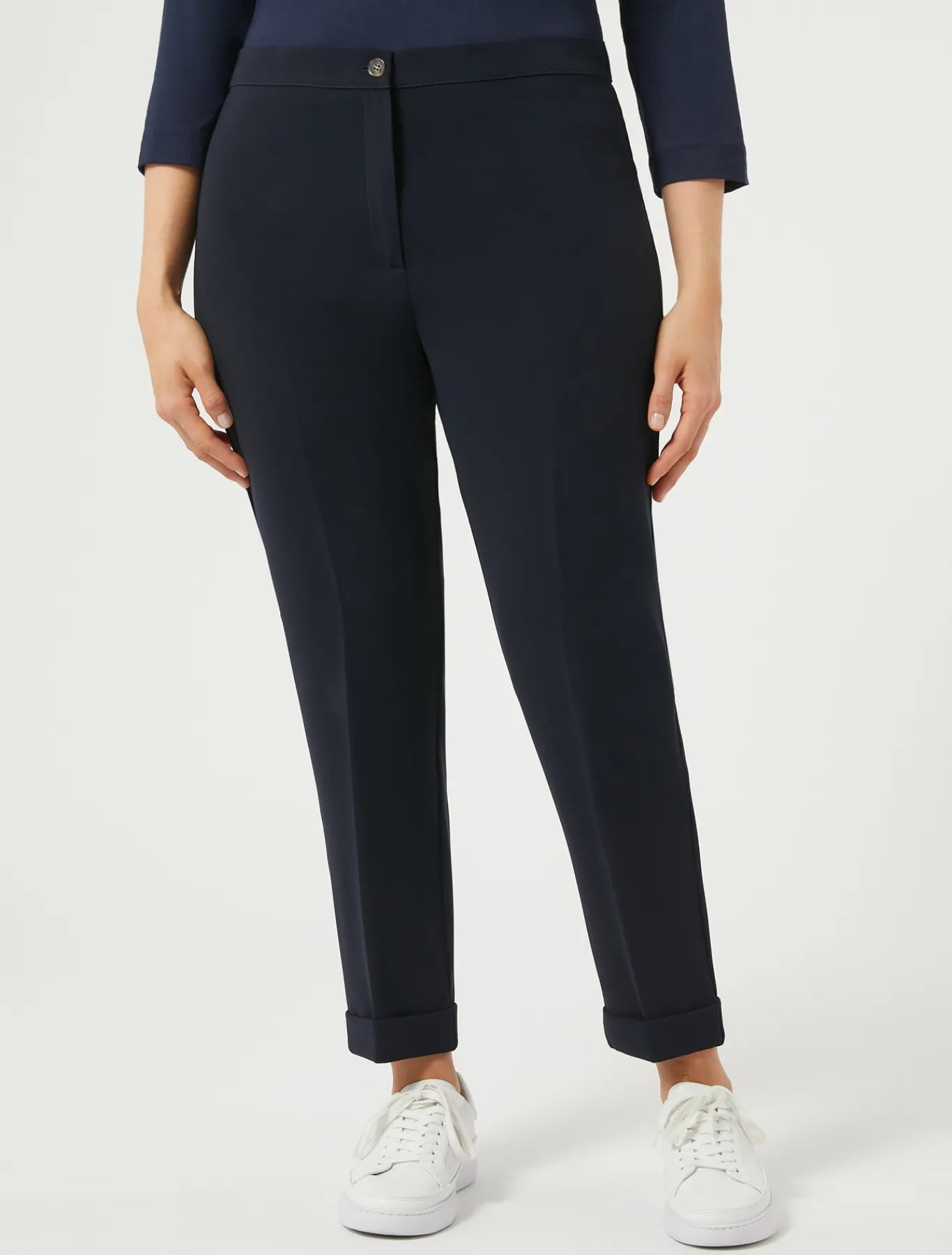 Marina Rinaldi Pantaloni & Jeans | Pantaloni & Jeans*Pantaloni in cady triacetato BLUNOTTE