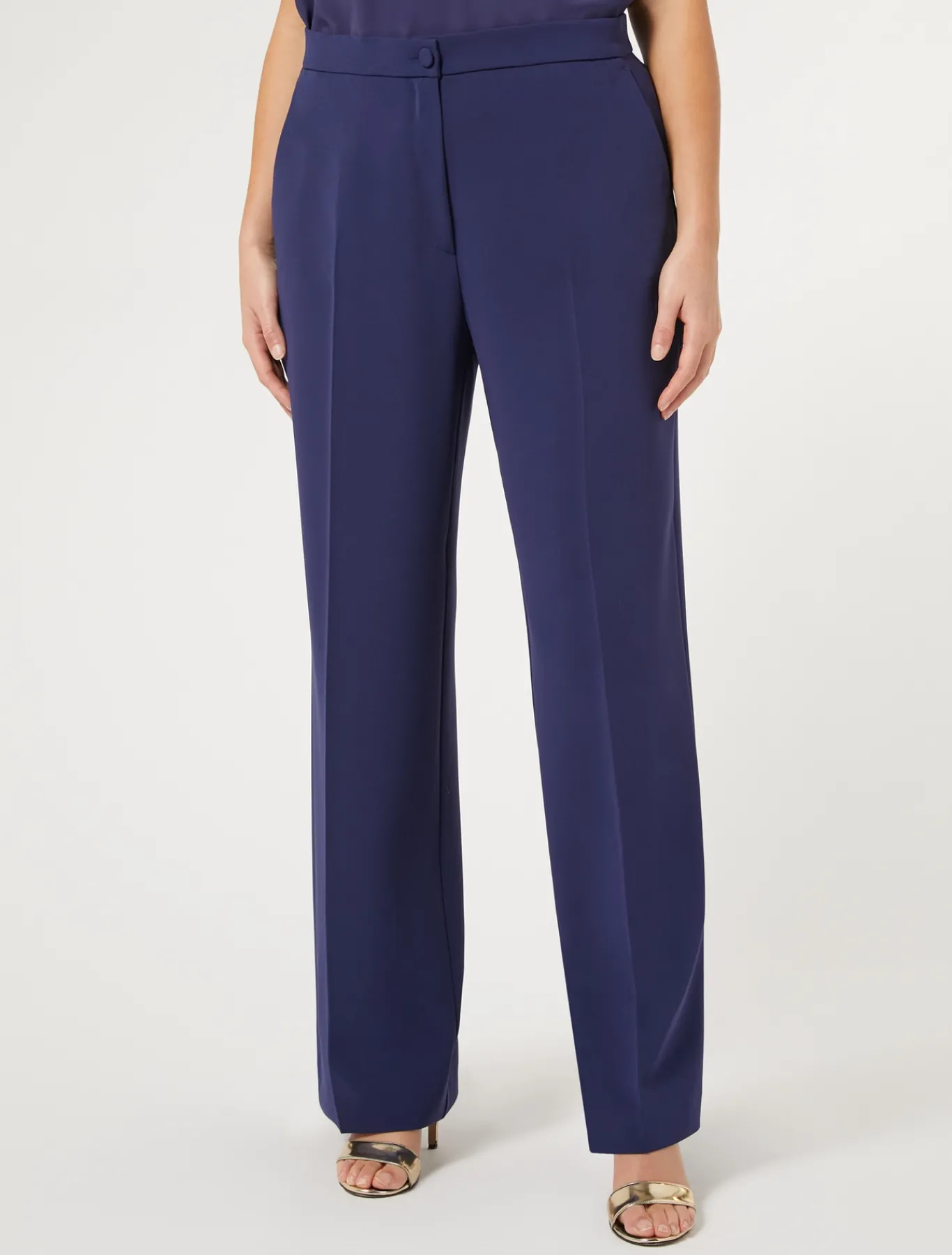 Marina Rinaldi Pantaloni E Gonne | Collezione Elegante*Pantaloni in cady triacetato INCHIOSTRO