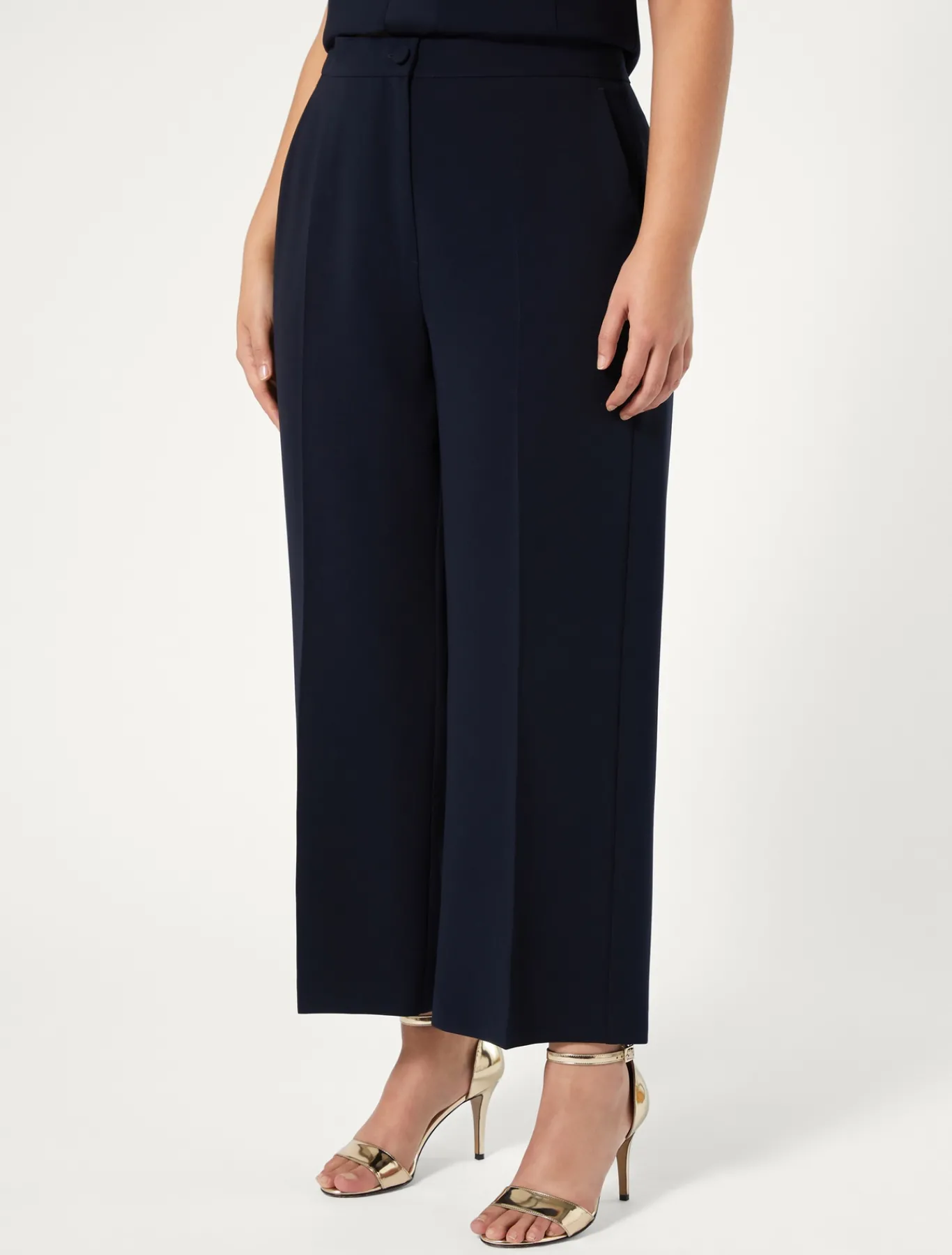 Marina Rinaldi Pantaloni E Gonne | Pantaloni & Jeans*Pantaloni in cady triacetato BLUNOTTE