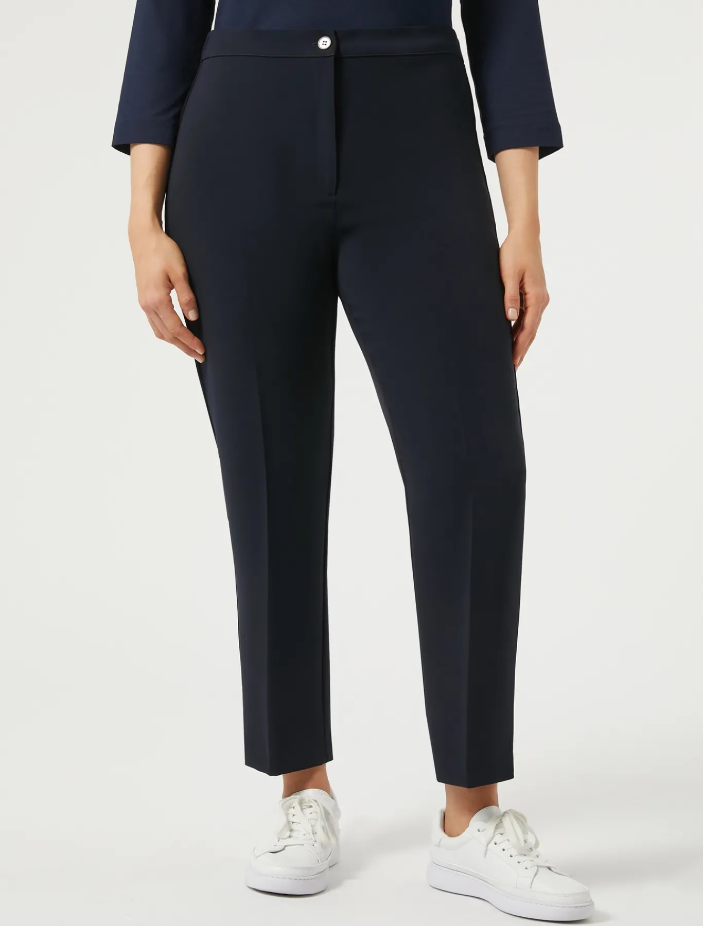 Marina Rinaldi Pantaloni & Jeans | Pantaloni & Jeans*Pantaloni in cady triacetato BLUNOTTE
