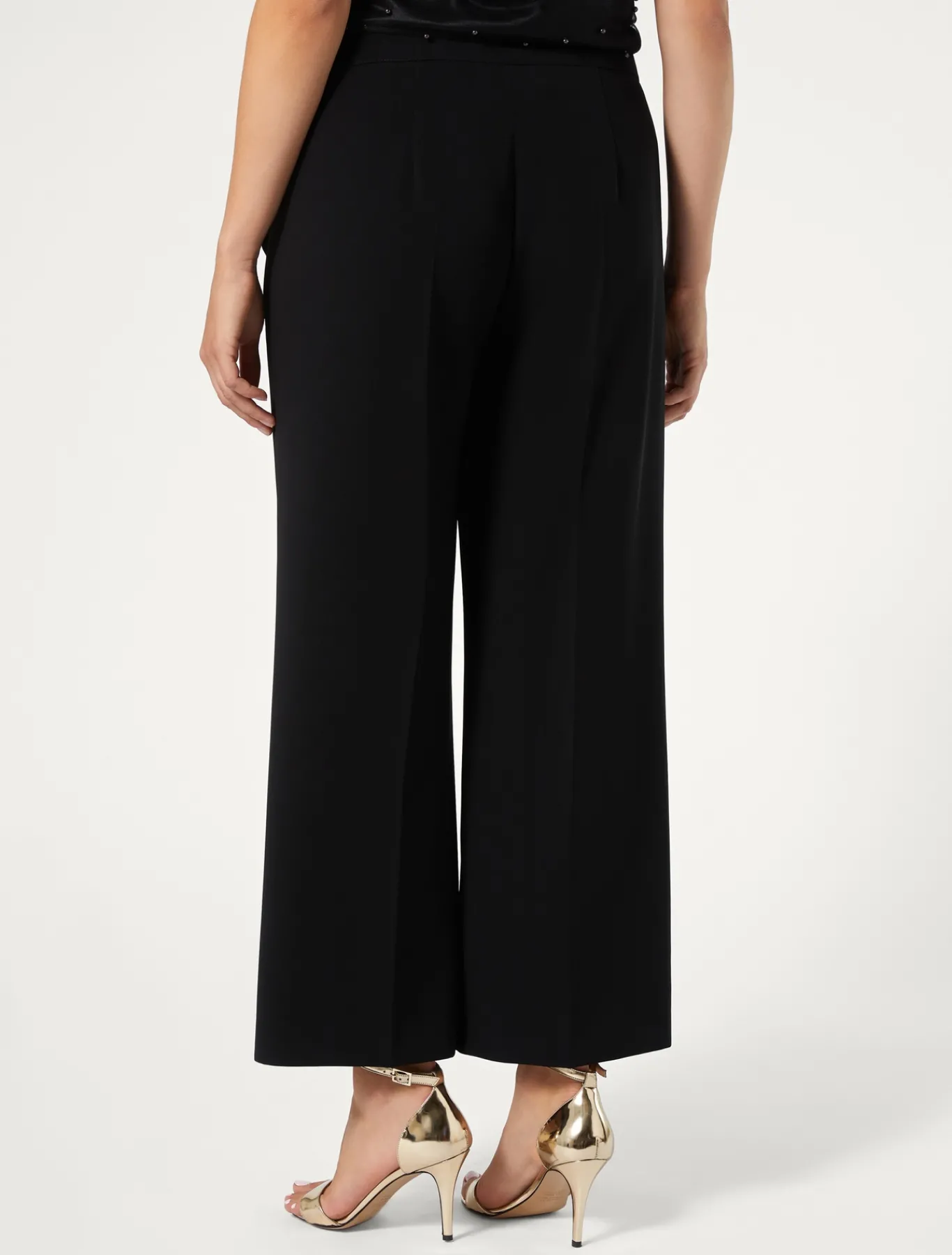 Marina Rinaldi Pantaloni E Gonne | Pantaloni & Jeans*Pantaloni in cady triacetato NERO