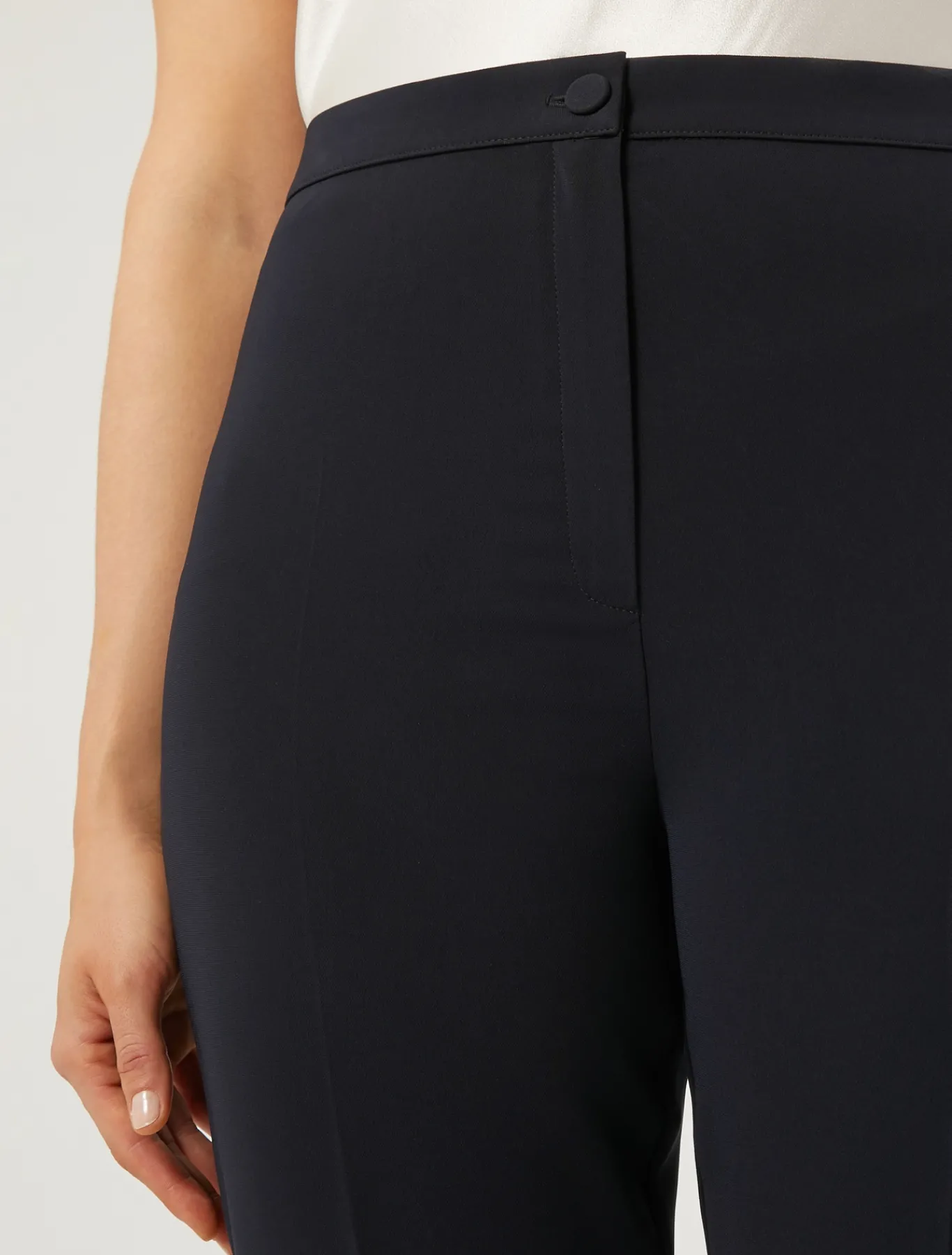 Marina Rinaldi Pantaloni E Gonne | Pantaloni & Jeans*Pantaloni in cady triacetato BLUNOTTE