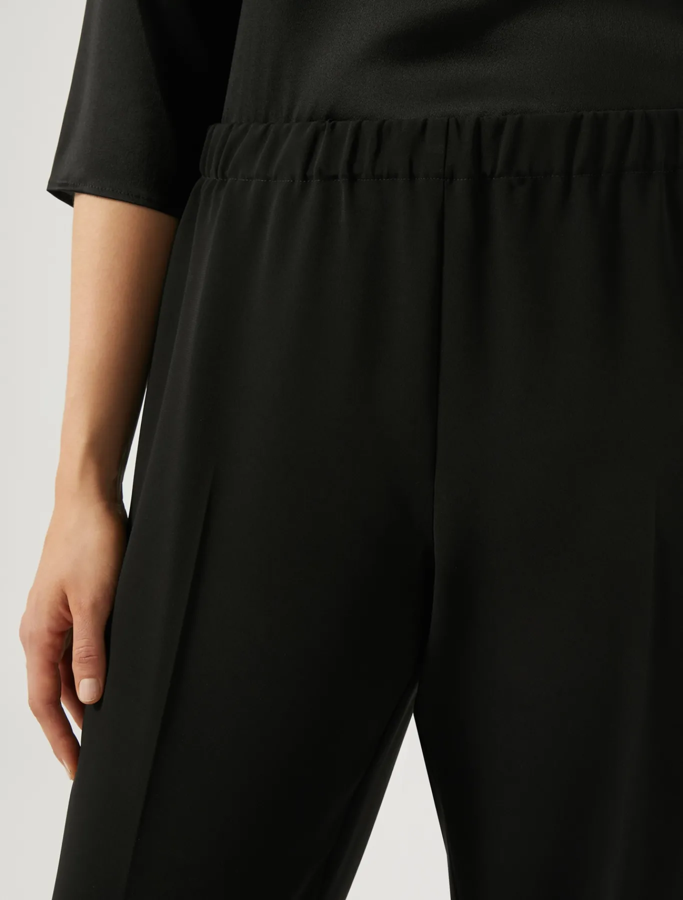 Marina Rinaldi Pantaloni & Jeans | Pantaloni & Jeans*Pantaloni in cady triacetato NERO