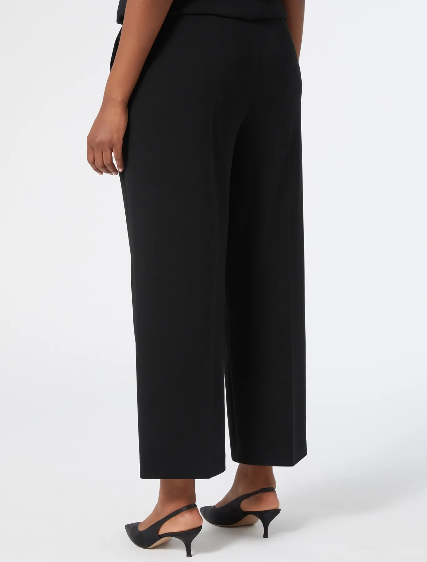 Marina Rinaldi Pantaloni & Jeans | Pantaloni E Gonne*Pantaloni in cady triacetato NERO