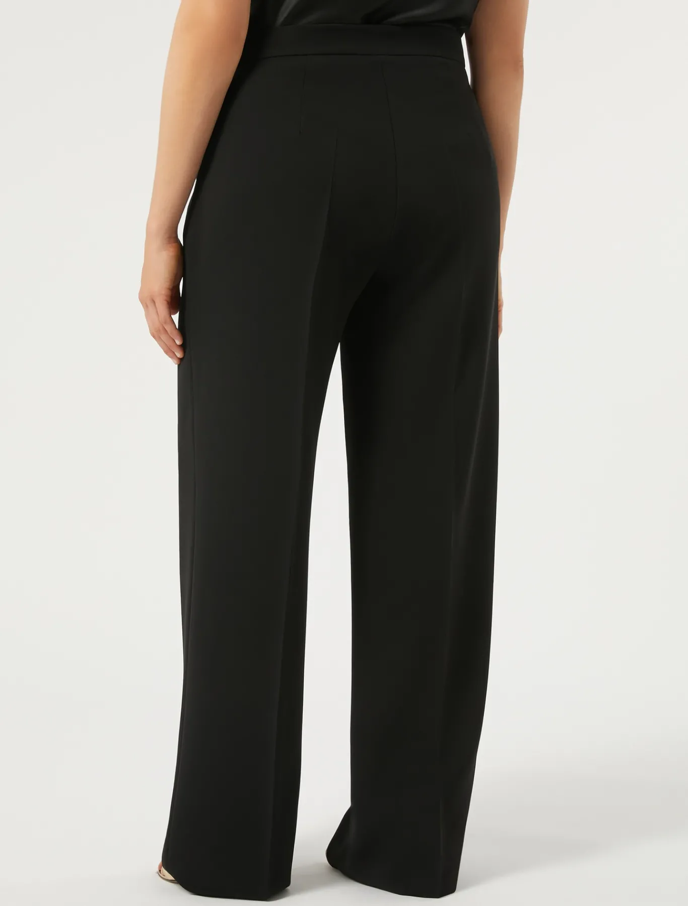 Marina Rinaldi Pantaloni & Jeans | Pantaloni E Gonne*Pantaloni in cady triacetato NERO