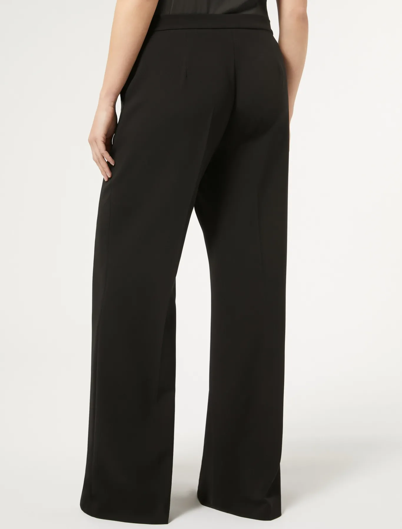 Marina Rinaldi Marina Rinaldi By Zuhair Murad*Pantaloni in cady triacetato NERO
