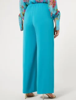 Marina Rinaldi Pantaloni E Gonne | Pantaloni & Jeans*Pantaloni in cady triacetato TURCHESE
