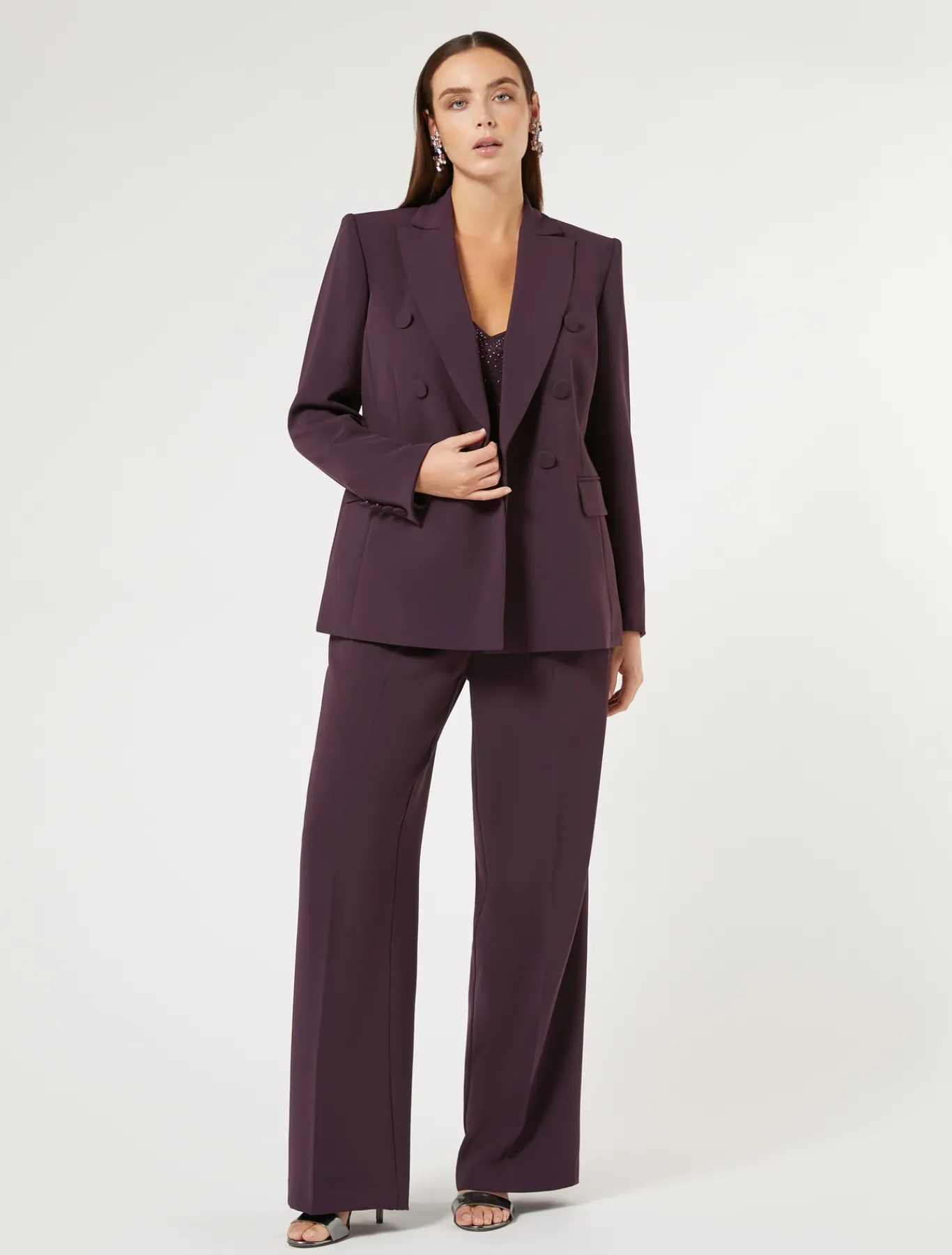 Marina Rinaldi Pantaloni E Gonne | Collezione Elegante*Pantaloni in cady triacetato BORDEAUX