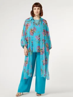 Marina Rinaldi Pantaloni E Gonne | Pantaloni & Jeans*Pantaloni in cady triacetato TURCHESE