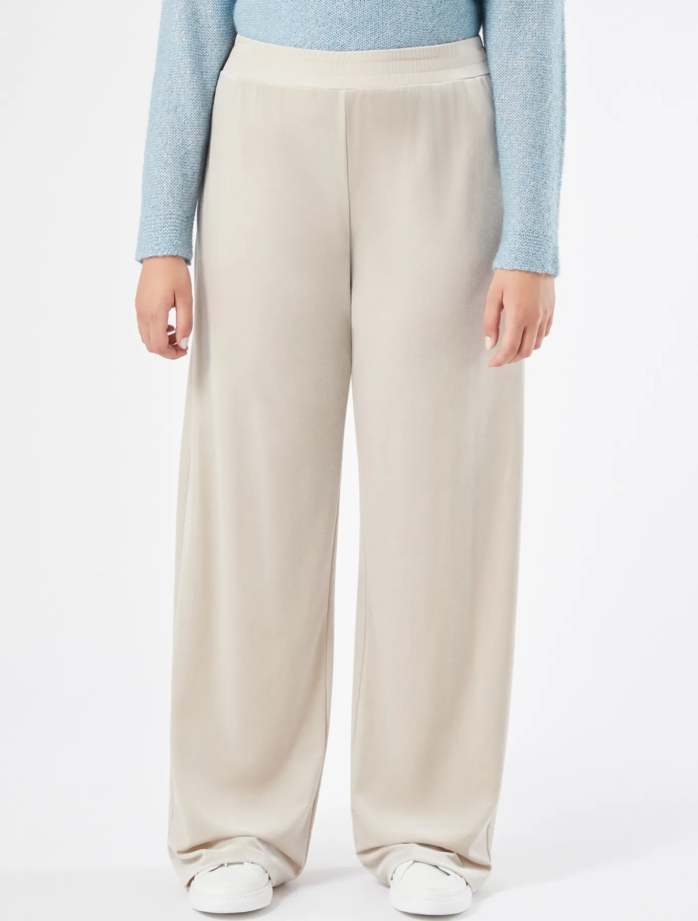 Marina Rinaldi Pantaloni & Jeans | Pantaloni & Jeans*Pantaloni in ciniglia stretch GRIGIOCHIARO