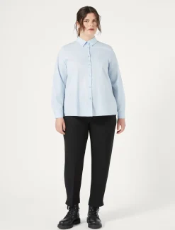 Marina Rinaldi Pantaloni & Jeans | Pantaloni & Jeans*Pantaloni in crêpe di envers satin NERO