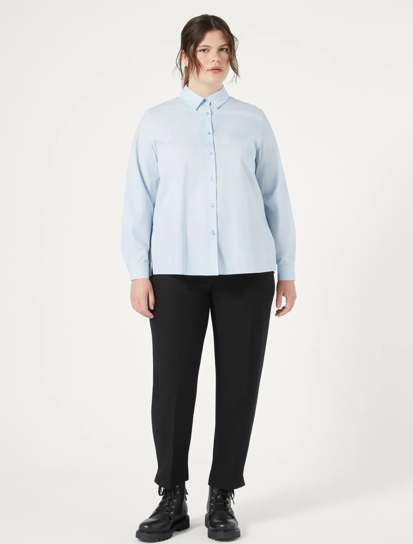 Marina Rinaldi Pantaloni & Jeans | Pantaloni & Jeans*Pantaloni in crêpe di envers satin NERO