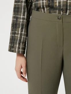 Marina Rinaldi Pantaloni & Jeans | Pantaloni & Jeans*Pantaloni in crêpe di envers satin VERDEKAKI