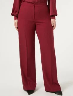 Marina Rinaldi Selezione Elegante | Collezione Elegante*Pantaloni in crêpe envers satin RUBINO