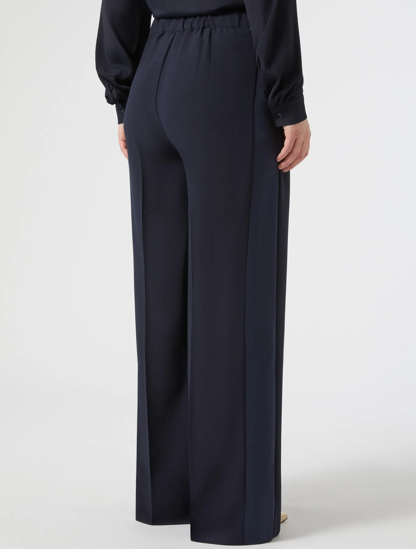 Marina Rinaldi Pantaloni E Gonne | Selezione Elegante*Pantaloni in crêpe envers satin BLUNOTTE