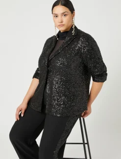 Marina Rinaldi Pantaloni & Jeans | Pantaloni & Jeans*Pantaloni in crêpe envers satin NERO