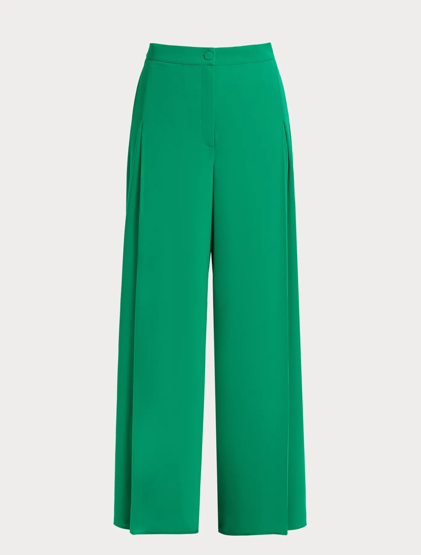 Marina Rinaldi Pantaloni E Gonne | Pantaloni & Jeans*Pantaloni in crêpe georgette VERDEBANDIERA