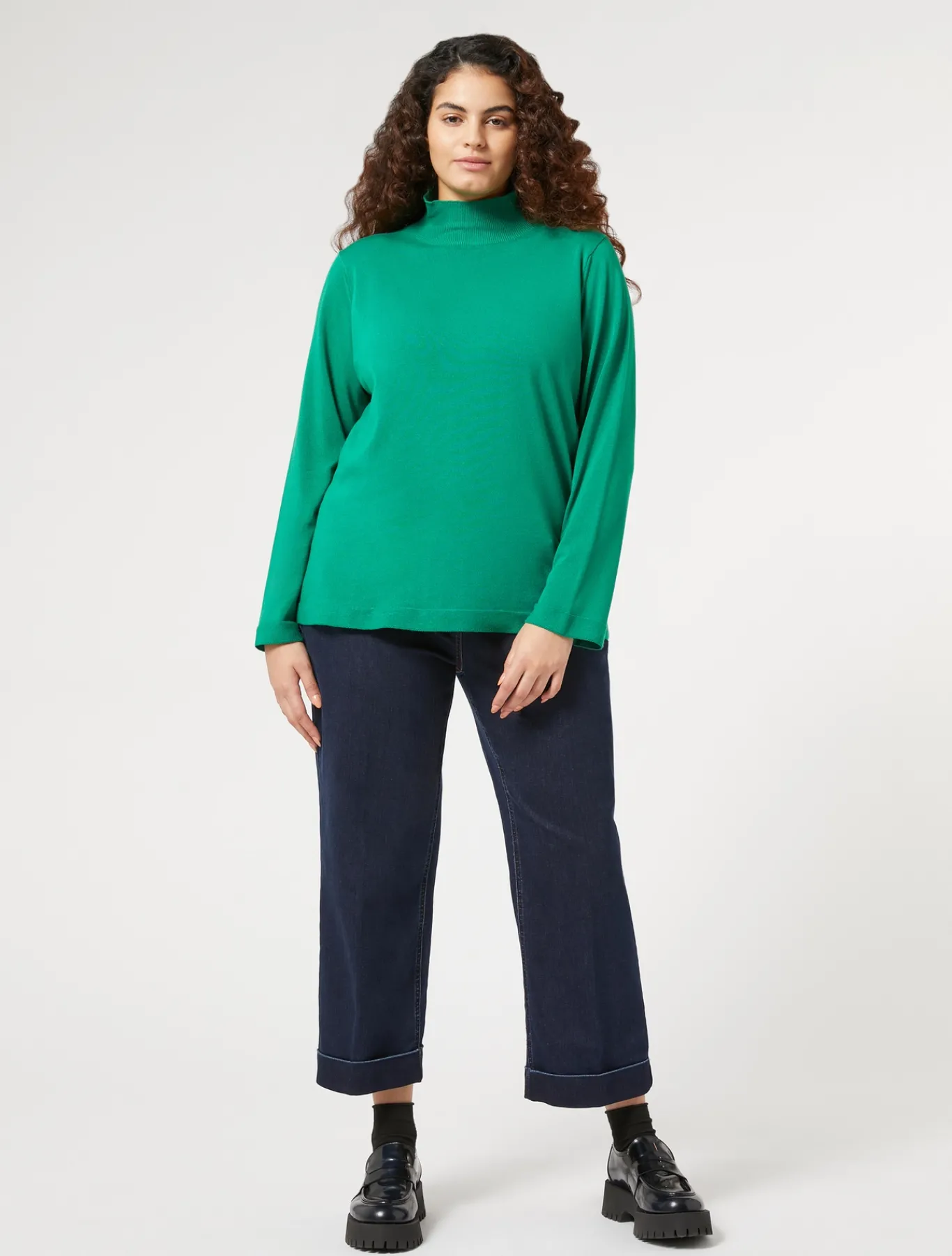 Marina Rinaldi Pantaloni & Jeans | Pantaloni & Jeans*Pantaloni in denim di cotone stretch BLUEJEANS