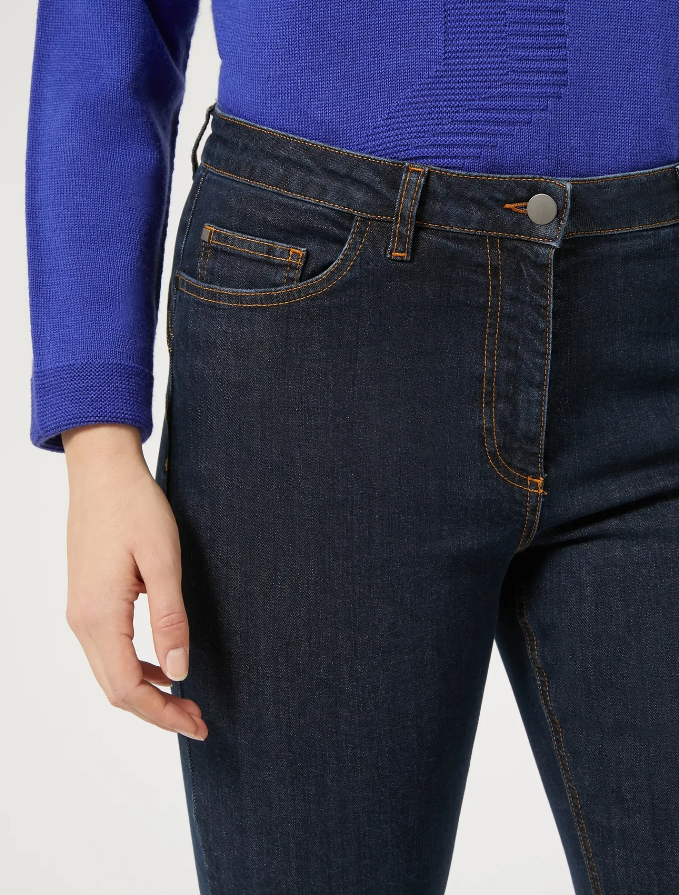 Marina Rinaldi Pantaloni & Jeans | Pantaloni & Jeans*Pantaloni in denim di cotone BLUNOTTE