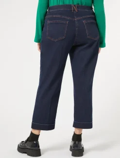 Marina Rinaldi Pantaloni & Jeans | Pantaloni & Jeans*Pantaloni in denim di cotone stretch BLUEJEANS