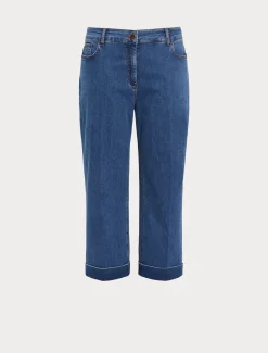Marina Rinaldi Pantaloni & Jeans | Pantaloni & Jeans*Pantaloni in denim di cotone stretch BLUEJEANS