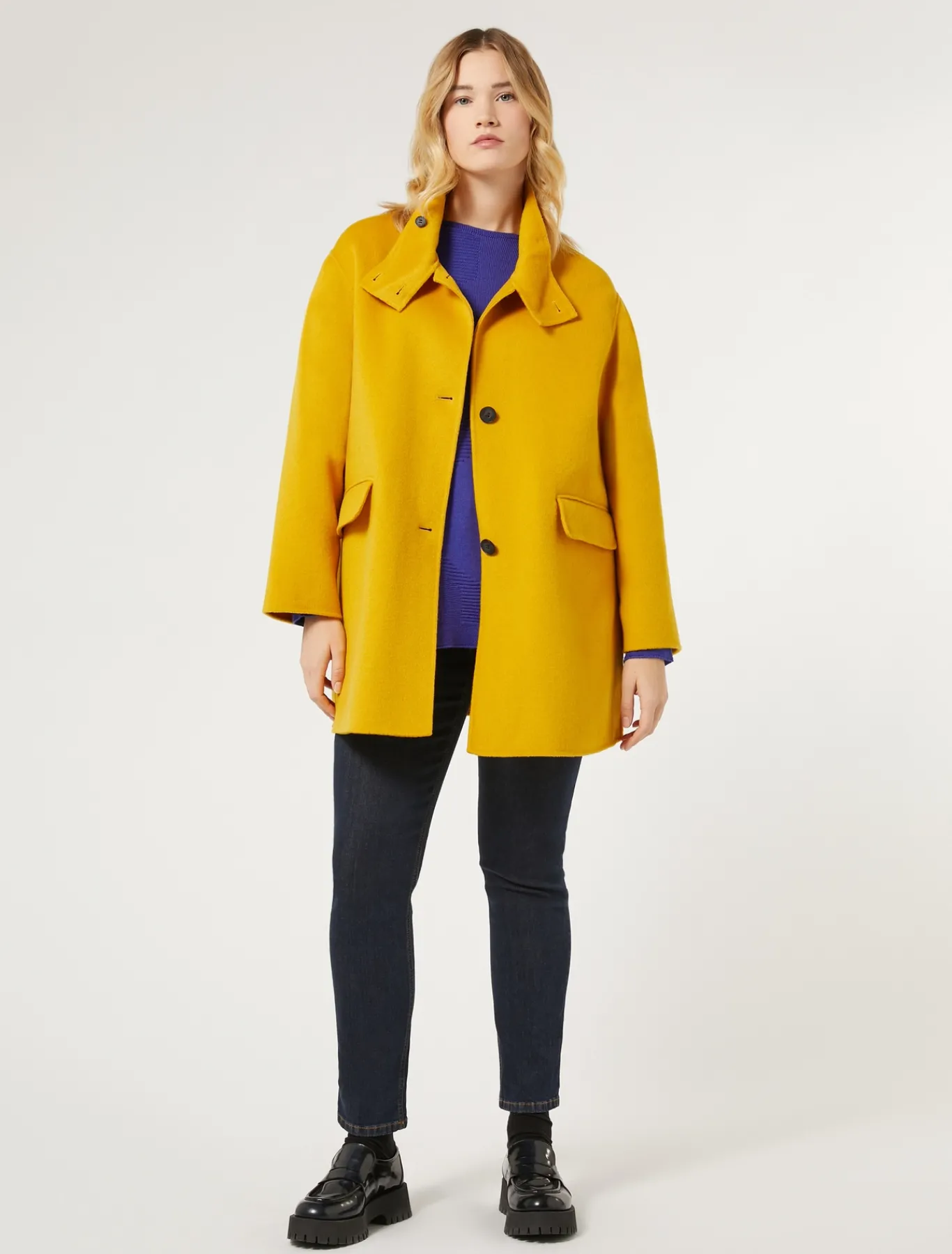 Marina Rinaldi Pantaloni & Jeans | Pantaloni & Jeans*Pantaloni in denim di cotone BLUNOTTE