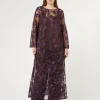 Marina Rinaldi Pantaloni E Gonne | Collezione Elegante*Pantaloni in envers satin lucido BORDEAUX