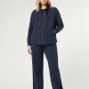 Marina Rinaldi Pantaloni & Jeans | Pantaloni & Jeans*Pantaloni in felpa di cotone stretch BLU