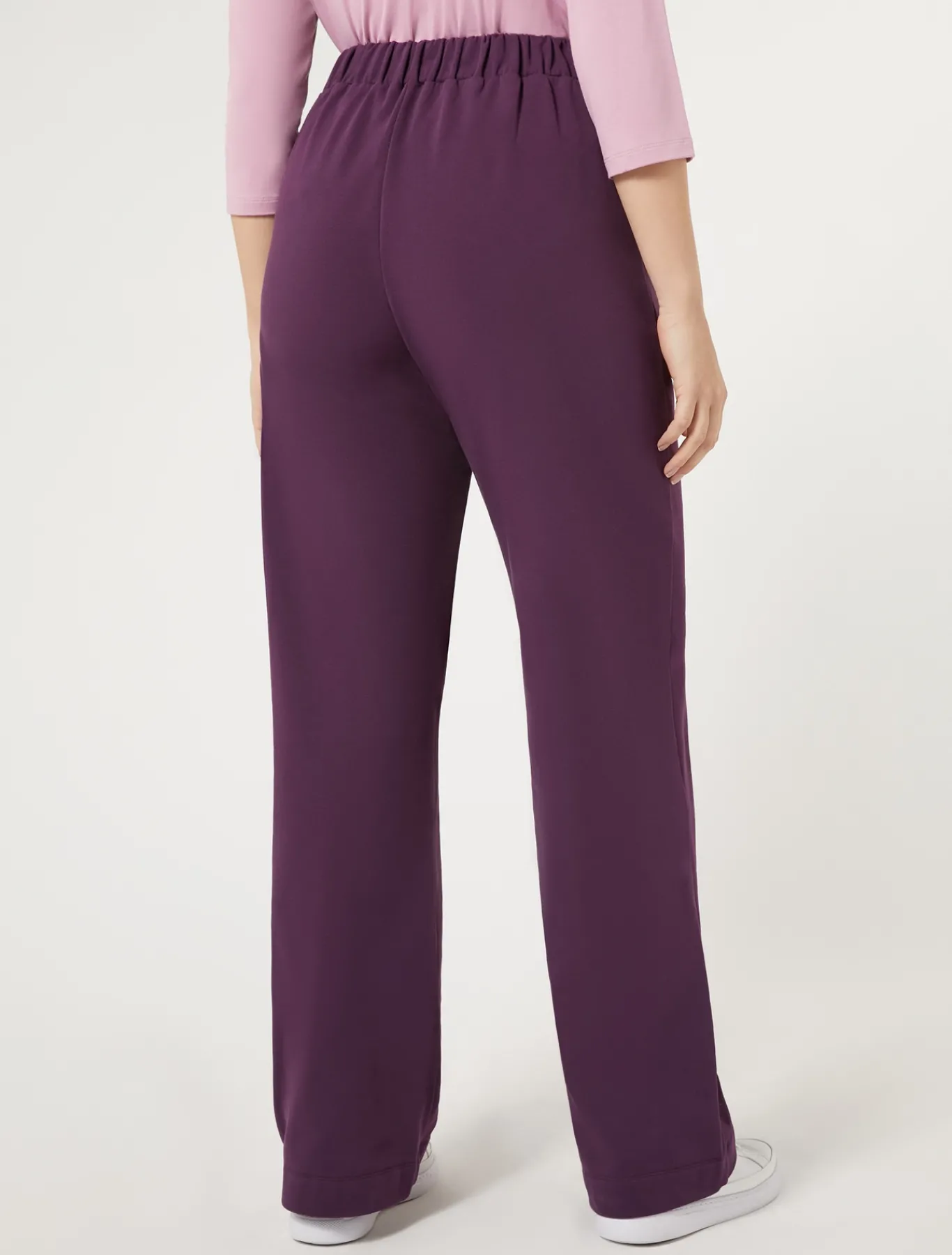 Marina Rinaldi Pantaloni & Jeans | Pantaloni & Jeans*Pantaloni in felpa di cotone stretch VIOLA