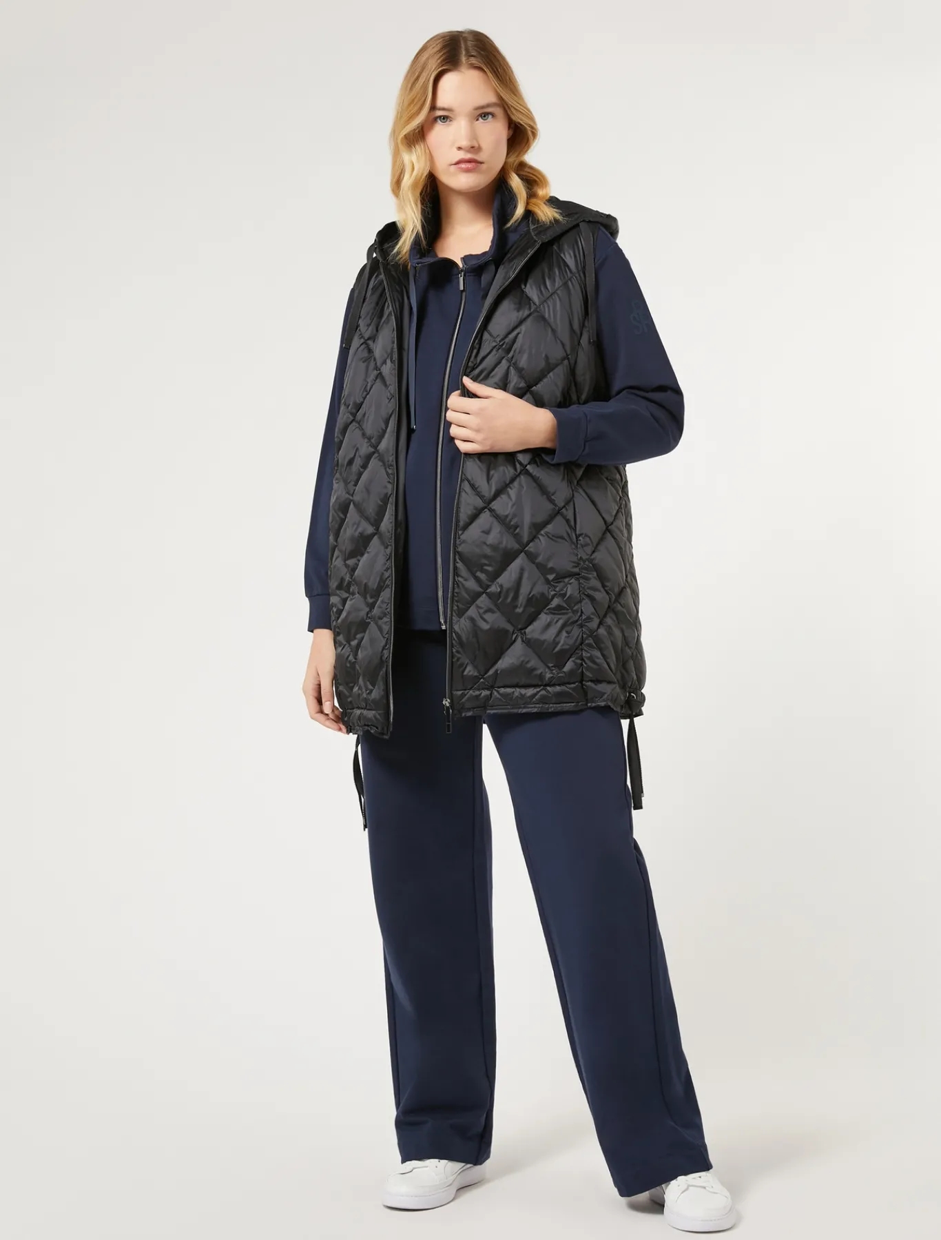Marina Rinaldi Pantaloni & Jeans | Pantaloni & Jeans*Pantaloni in felpa di cotone stretch BLU