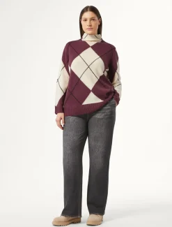 Marina Rinaldi Pantaloni & Jeans | Pantaloni & Jeans*Pantaloni in felpa stampata NERO