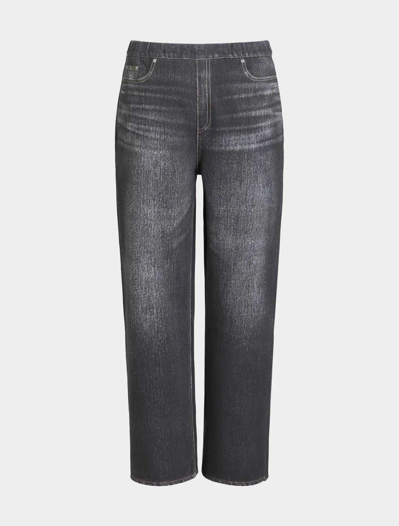 Marina Rinaldi Pantaloni & Jeans | Pantaloni & Jeans*Pantaloni in felpa stampata NERO